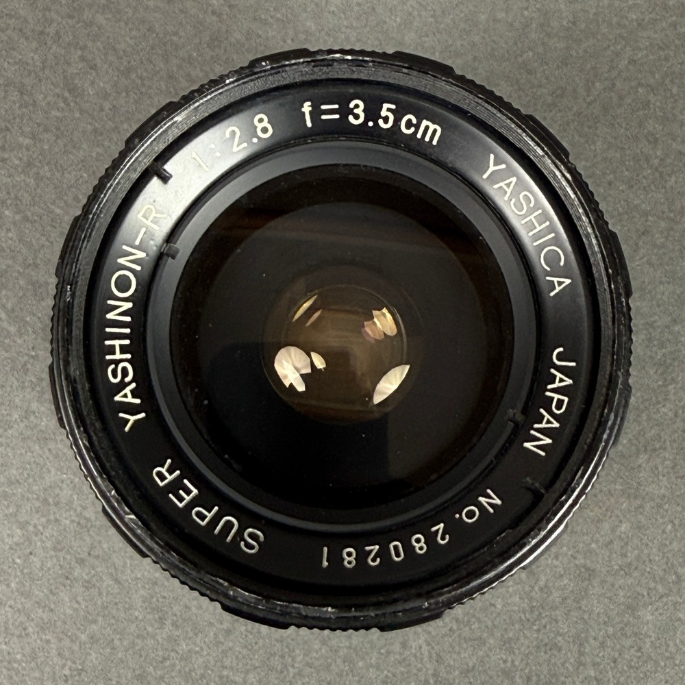 Yashica Super Yashinon-R 35mm f2.8 Lens Yashica Pentamatic lens mount